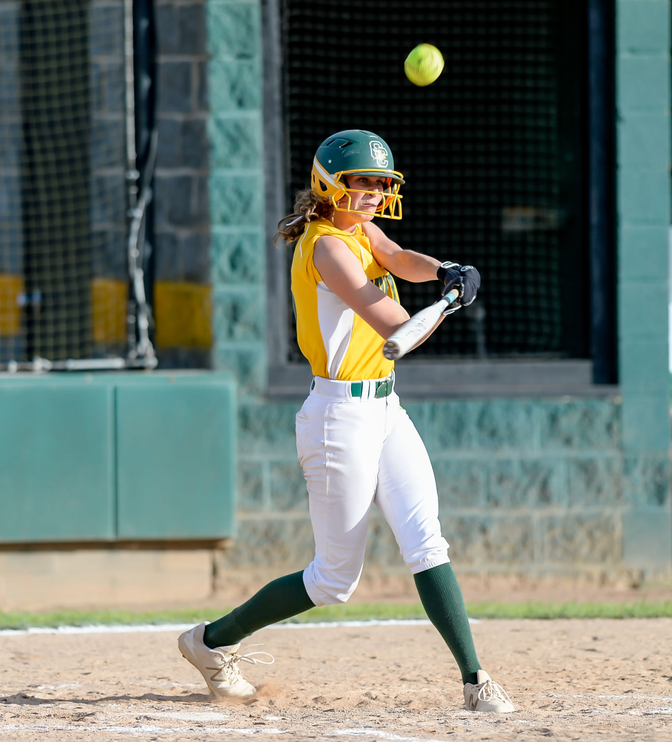 Friday night softball action